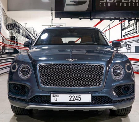 Rent Bentley Bentayga 2018 in Sharjah